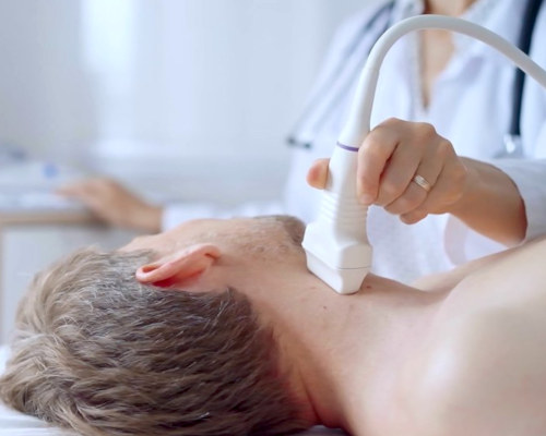 usg ślinianek i węzłów chłonnych